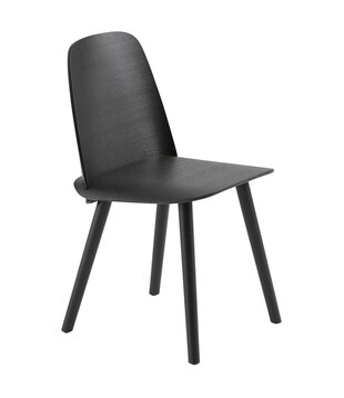 Muuto Nerd Stoel zwart - Sale