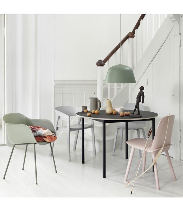Muuto Nerd Eetkamerstoel zwart