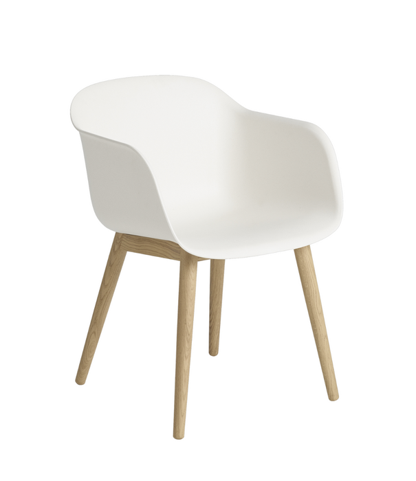 Muuto  Muuto Fiber Armchair recycled plastic wood base