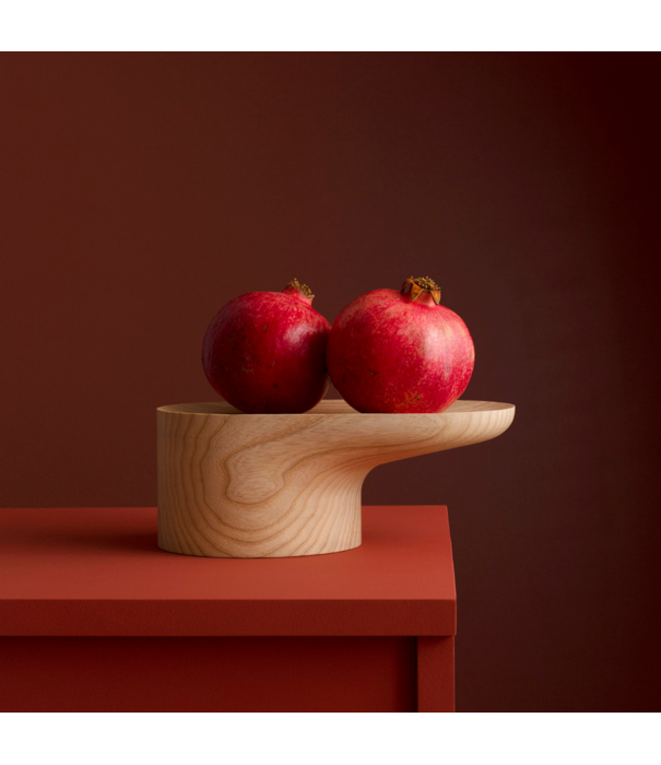 Nedre Foss  Nedre Foss Rabarbra Vaas, geblazen glas