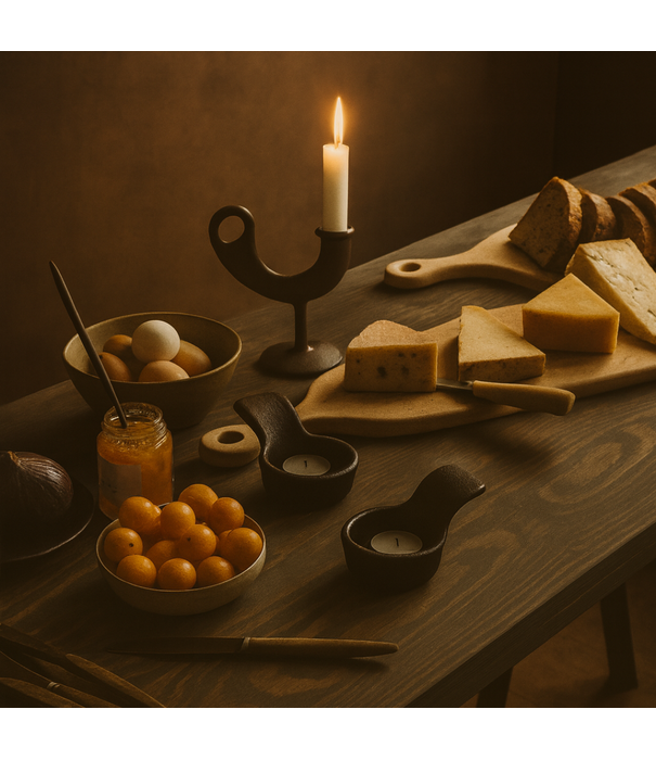 Nedre Foss  Nedre Foss Ildhane Kandelaar gietijzer