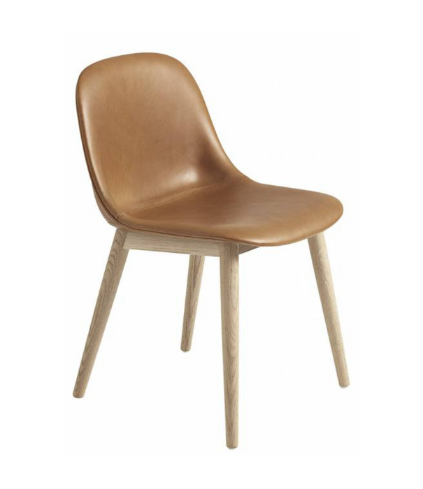 Muuto  Muuto  Fiber Side Eetkamerstoel houten poten