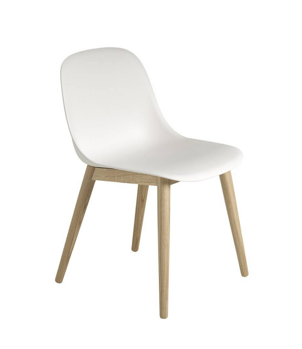 Muuto  Muuto  Fiber Side Eetkamerstoel houten poten
