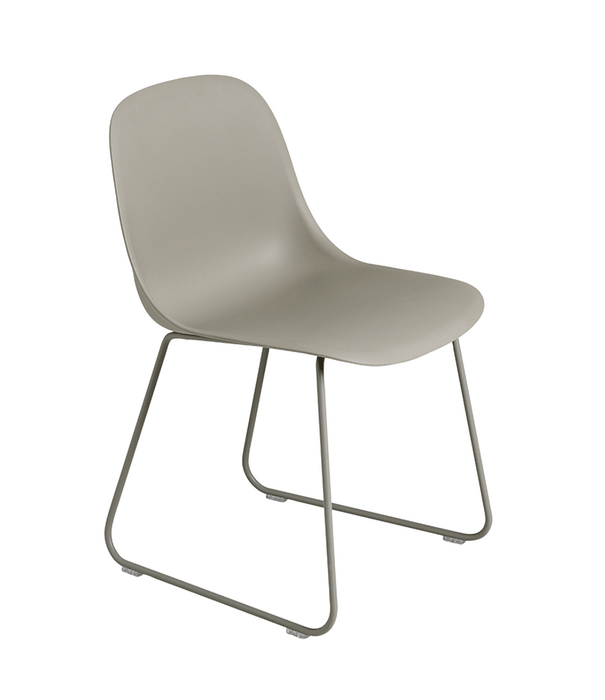 Muuto  Muuto Fiber Side Eetkamerstoel slede voet