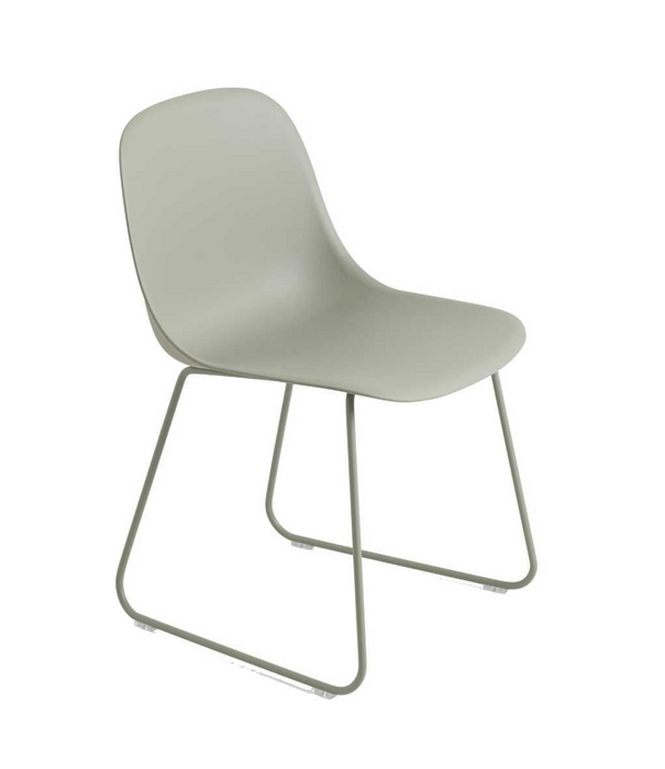 Muuto  Muuto Fiber Side Eetkamerstoel slede voet