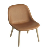 Muuto  Fiber Lounge Chair, wood base