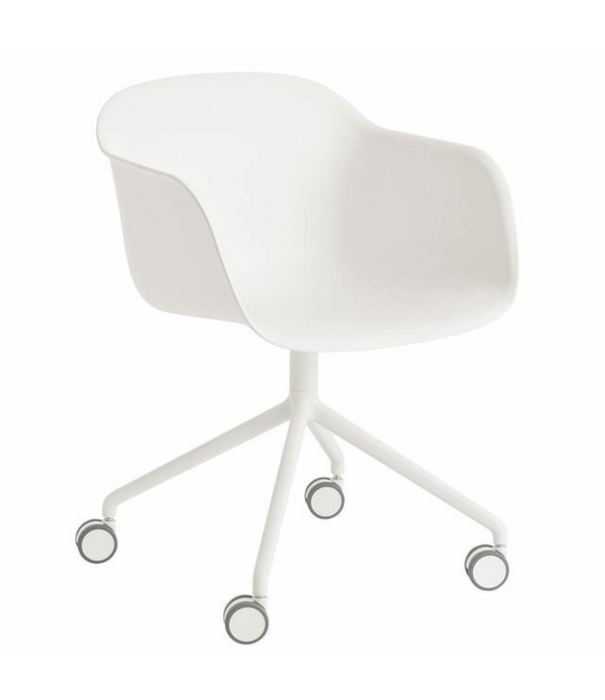 Muuto  Muuto  Fiber Armchair swivel with castors