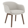 Muuto Fiber Conference Armchair Hallingdal 113, wood base