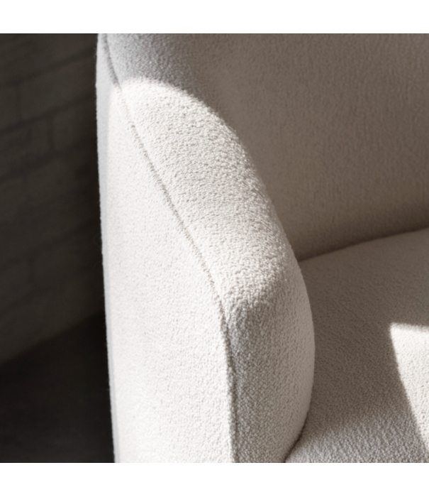 New Works  New Works Covent 3 seater Sofa fabric Lana cream