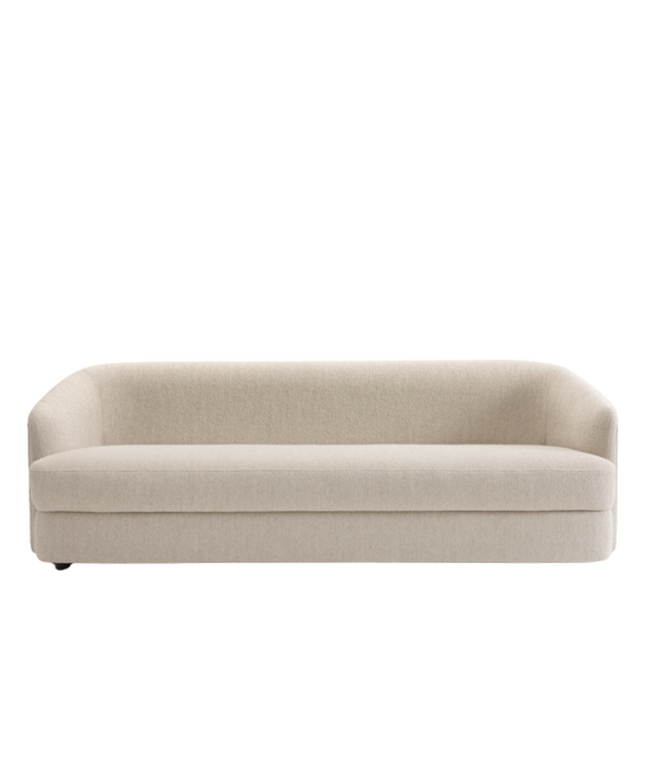 New Works  New Works Covent 3 seater Sofa fabric Lana cream