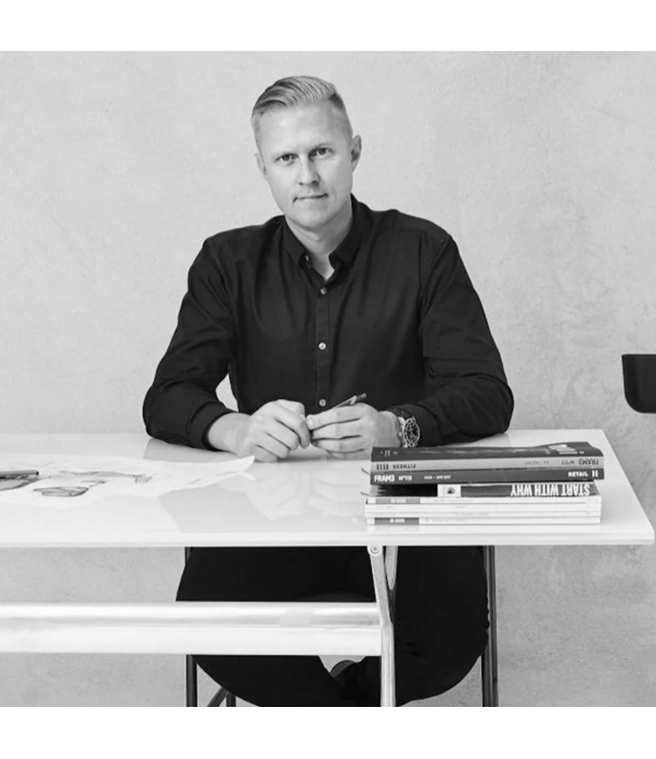 New Works  New Works Covent Sofa Deep 2 seater fabric Lana cream