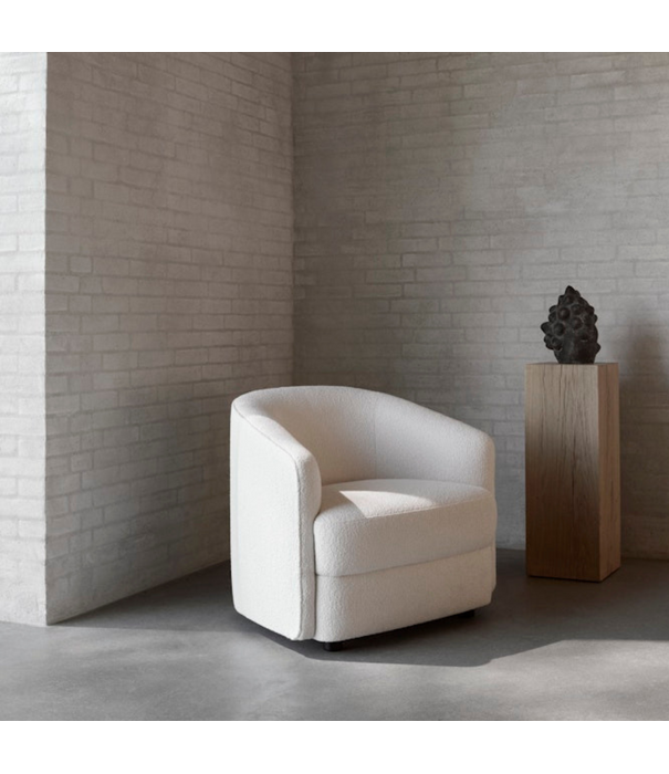 New Works  New Works Covent Lounge Stoel Lana cream
