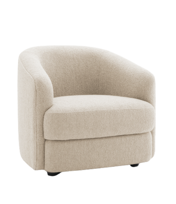 New Works  New Works Covent Lounge Chair Lana cream