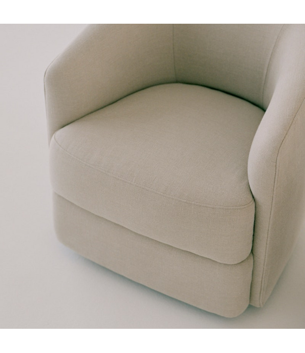 New Works  New Works Covent Narrow Lounge Chair Lana cream