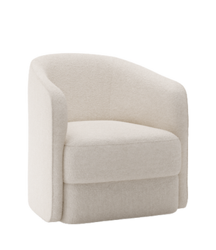 New Works Covent Narrow Lounge Chair Lana cream