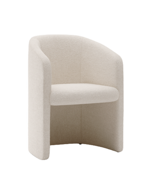 New Works Covent Club Fauteuil Lana cream