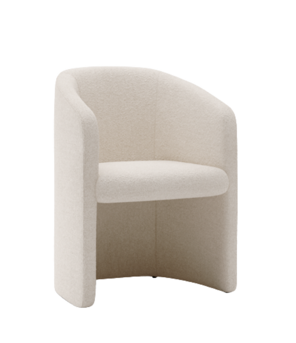 New Works  New Works Covent Club Fauteuil Lana cream