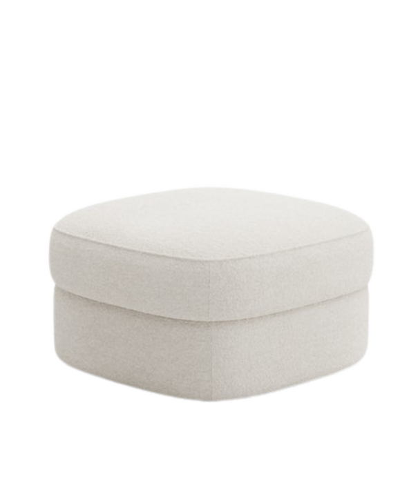 New Works  New Works Covent Pouf Small Lana cream