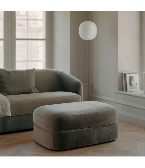 New Works  New Works Covent Pouf Medium Lana cream