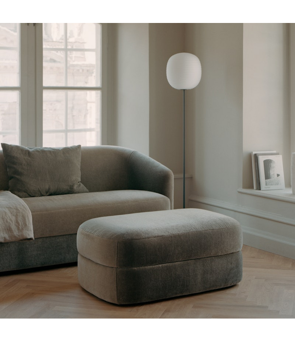 New Works  New Works Covent Pouf Medium Lana cream