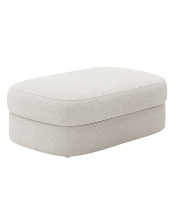 New Works  New Works Covent Pouf Medium Lana cream