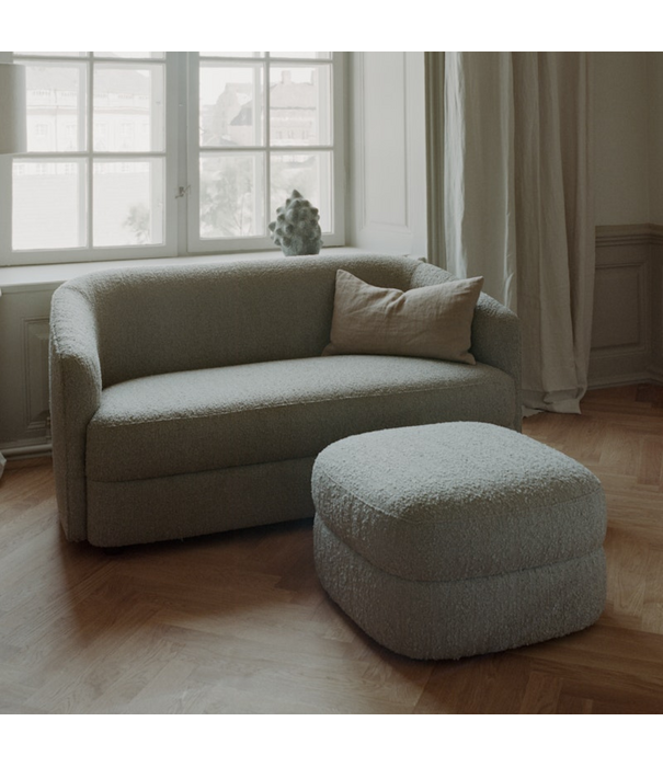 New Works  New Works Covent Pouf Large Lana cream