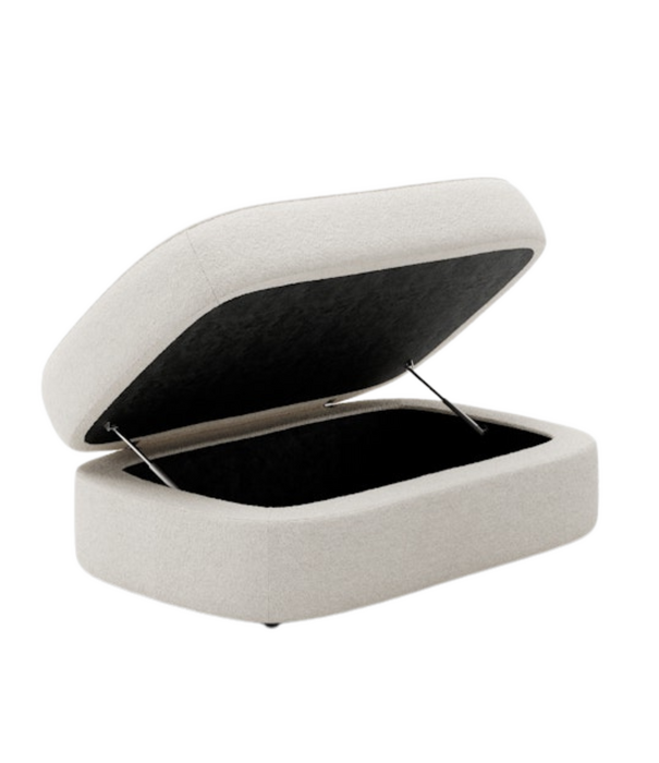 New Works  New Works Covent Pouf Large Lana cream