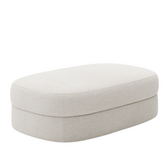New Works Covent Pouf Large Lana cream