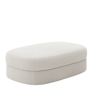 New Works Covent Pouf Large Lana cream