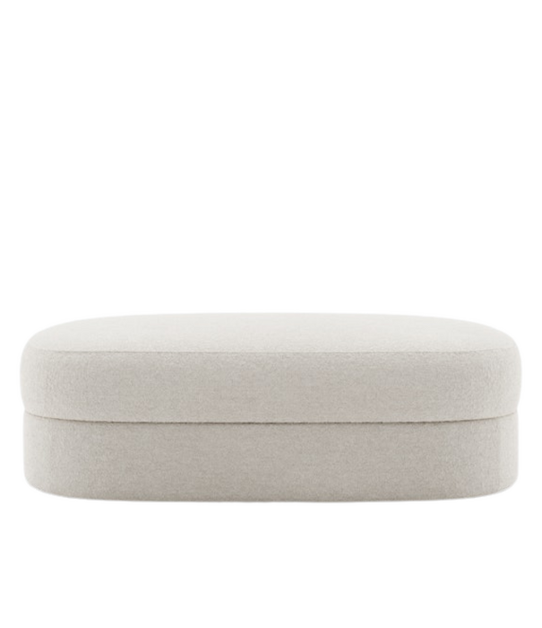 New Works  New Works Covent Pouf Large Lana cream