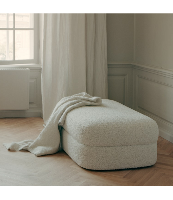 New Works  New Works Covent Poef Large Lana cream