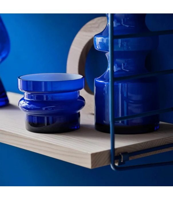 String  Furniture String Pocket Limited Edition blue, grenen