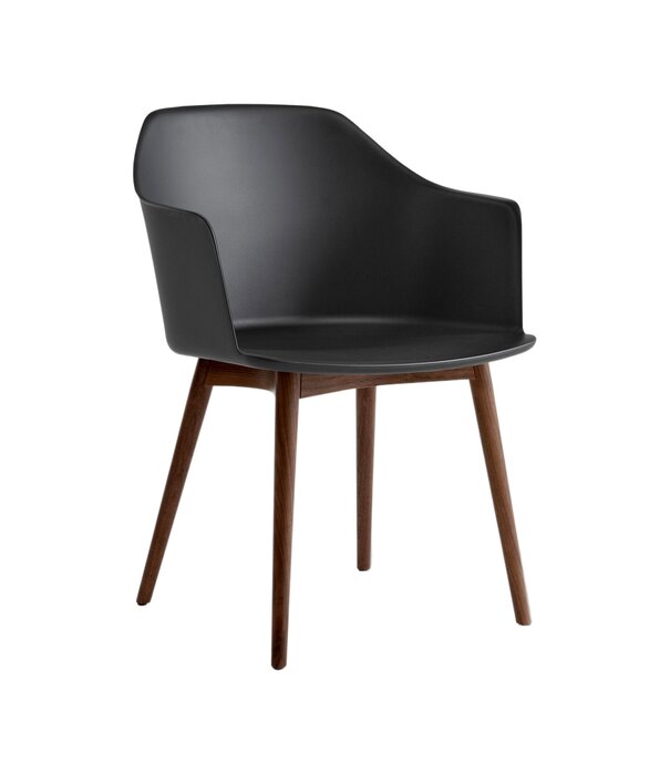 &Tradition &Tradition Rely HW76 Dining Armchair, walnut legs