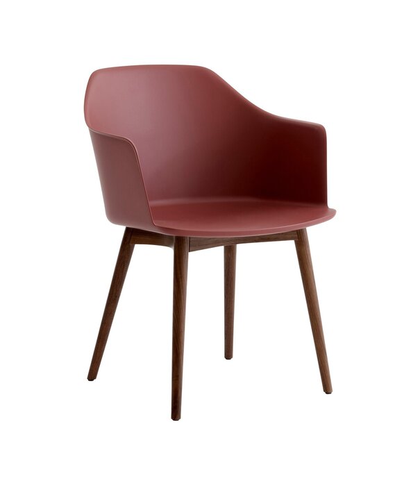 &Tradition Rely HW76 Dining Armchair, walnut legs