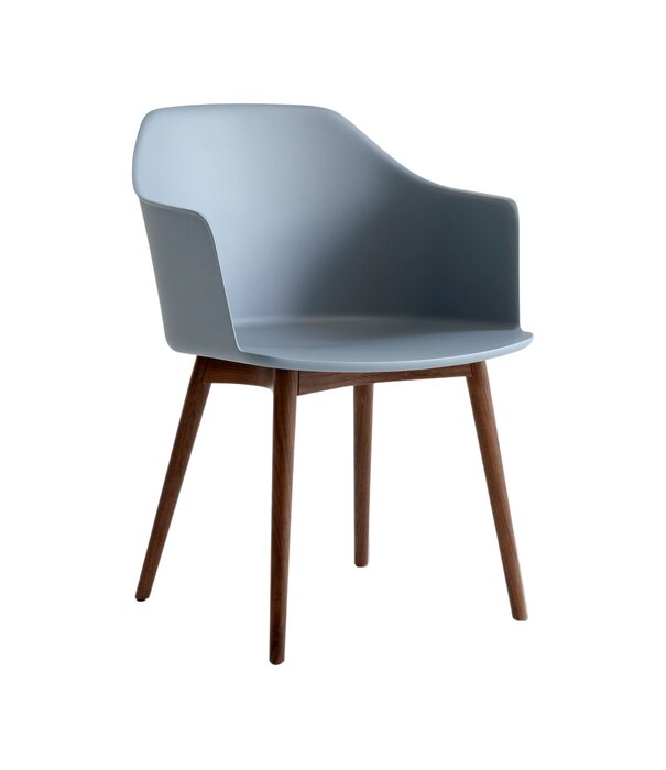 &Tradition &Tradition Rely HW76 Dining Armchair, walnut legs