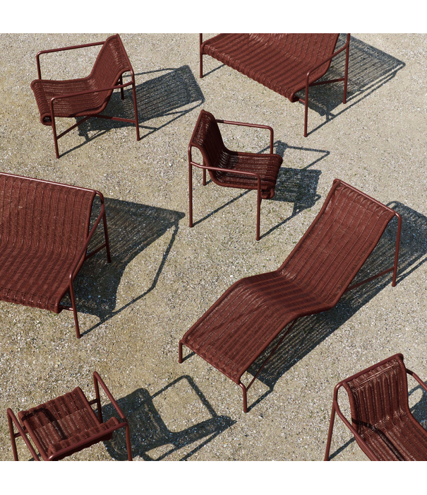 Hay  Hay Palissade Cord Chaise Longue Ligbed