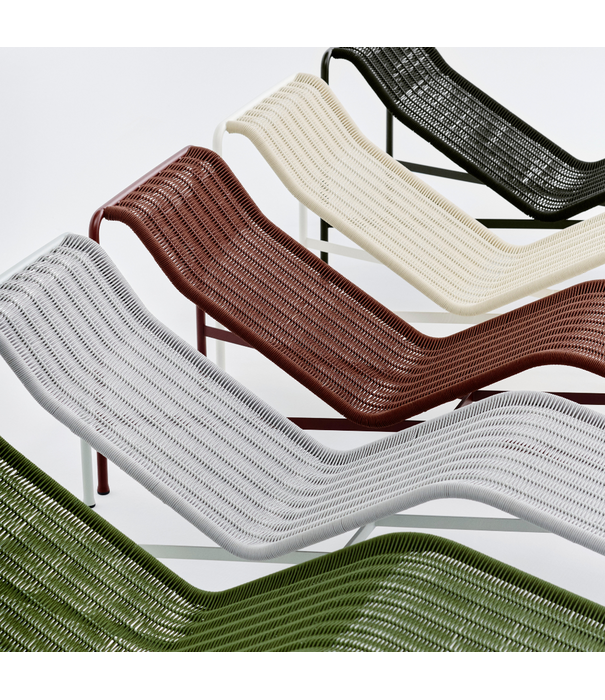 Hay  Hay Palissade Cord Chaise Longue Ligbed