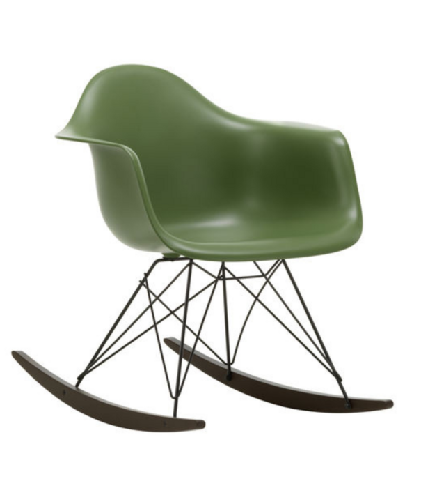 Vitra  Vitra Eames RAR Schommelstoel donkergroen