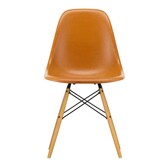 Vitra Eames DSW Fiberglass Side Chair ochre, maple