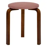 Aalto stool 60, Tones of Modernism, walnut -blush pink