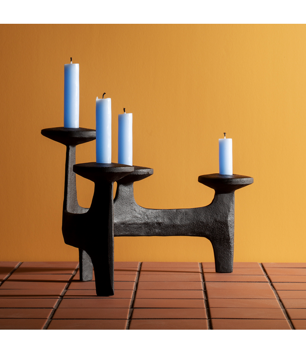 Nedre Foss  Nedre Foss Nunatak Candle Holder cast iron