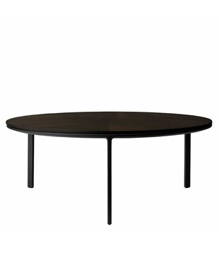 425 Salontafel donker eiken, zwart  90cm - Sale