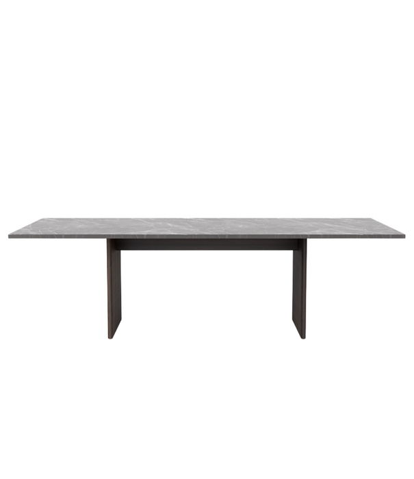Vipp  Vipp 496 Cabin Square tafel kalksteen top, donker eiken
