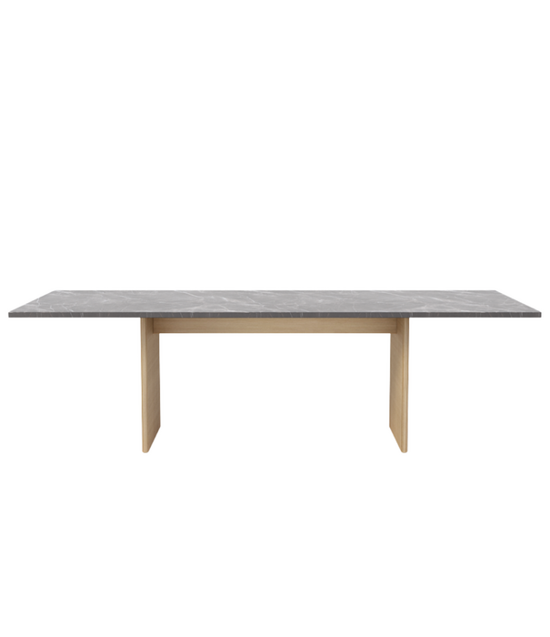 Vipp  Vipp 496 Cabin Square table limestone top, dark oak