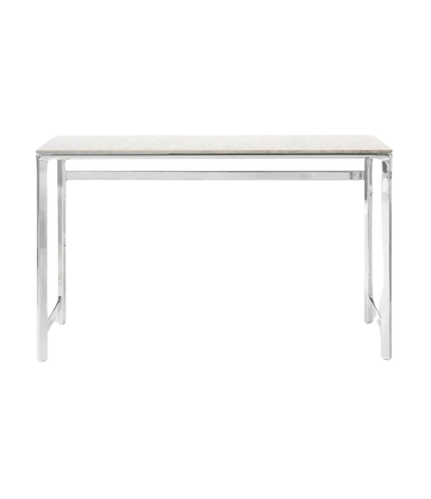 Vipp  Vipp 430 Studio Desk chrome, ocean grey marble