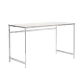 Vipp 430 Studio Desk chroom, oceaan grijs marmer
