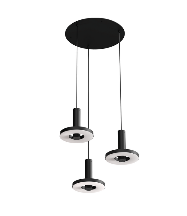 Tonone  Beads Three in circle Pendant LED