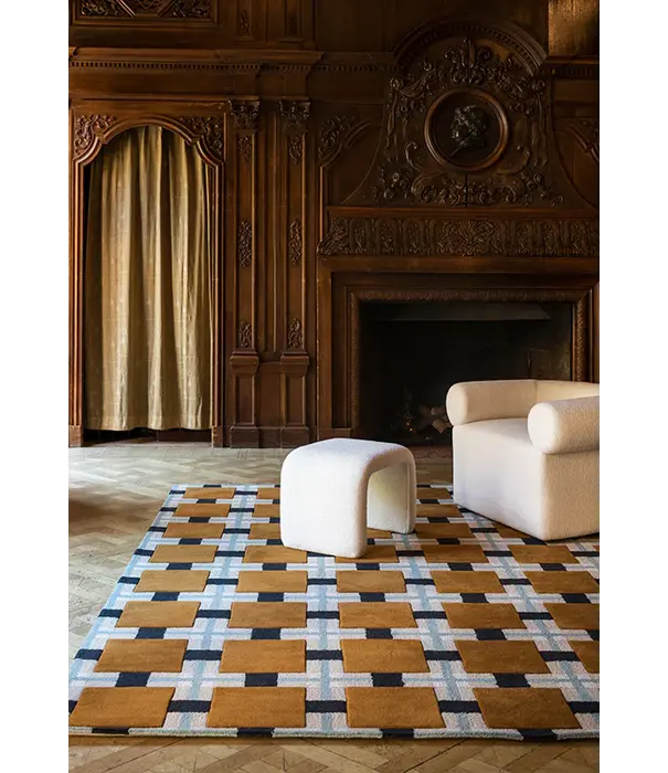 Layered  Layered Evelina Kroon Ochre Fields Rug