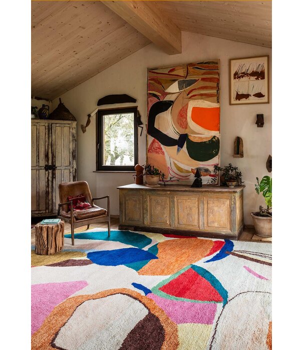 Layered  Layered Heather Chontos Wol Vloerkleed Kaleidoscope