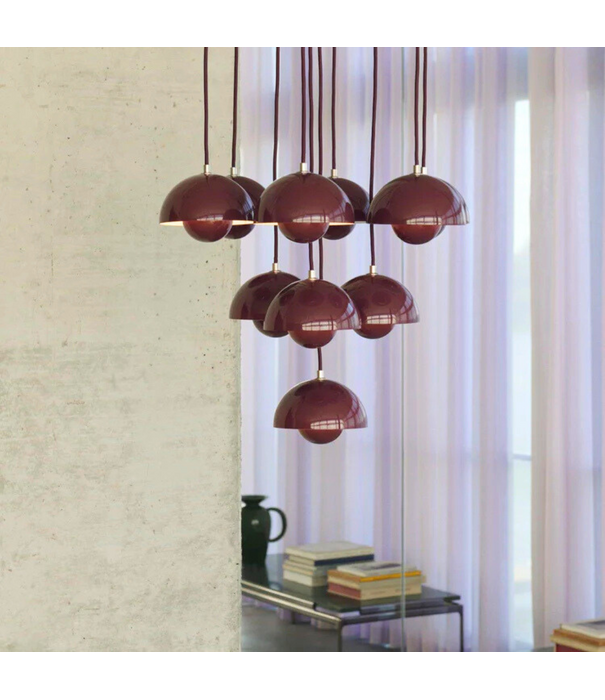 &Tradition Flowerpot VP10 Chandelier 31 Pendants